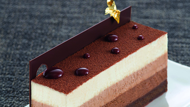 Entremets Trois Chocolats Cacao Barry