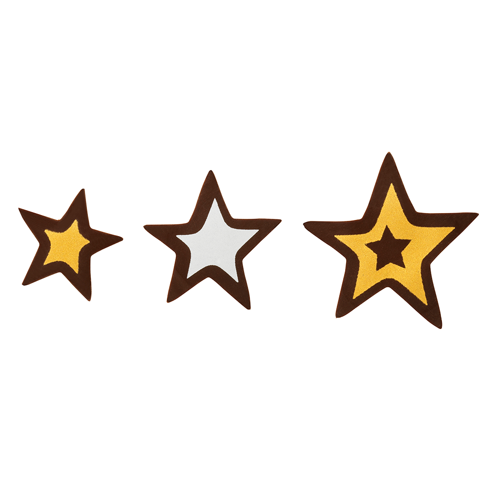 Christmas - Glitter Stars Assortment