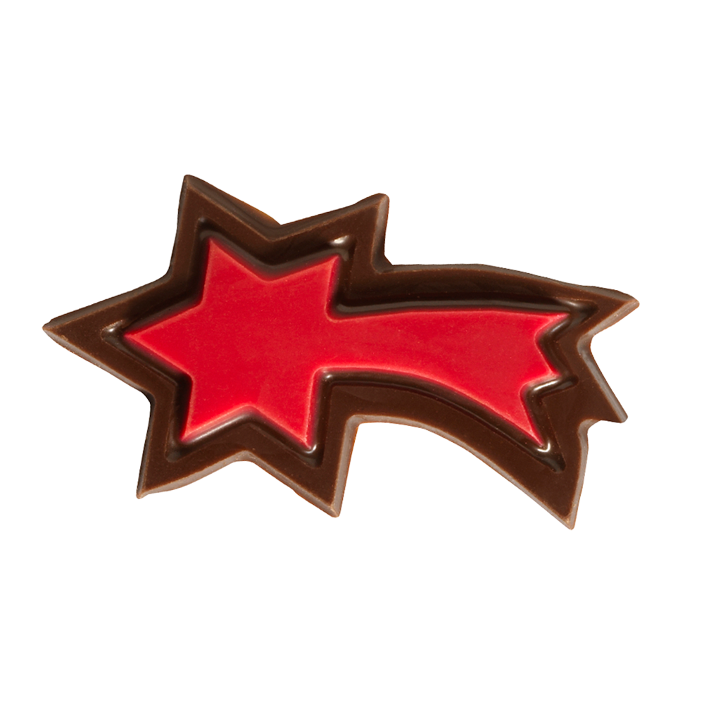 Christmas - Red Falling Star