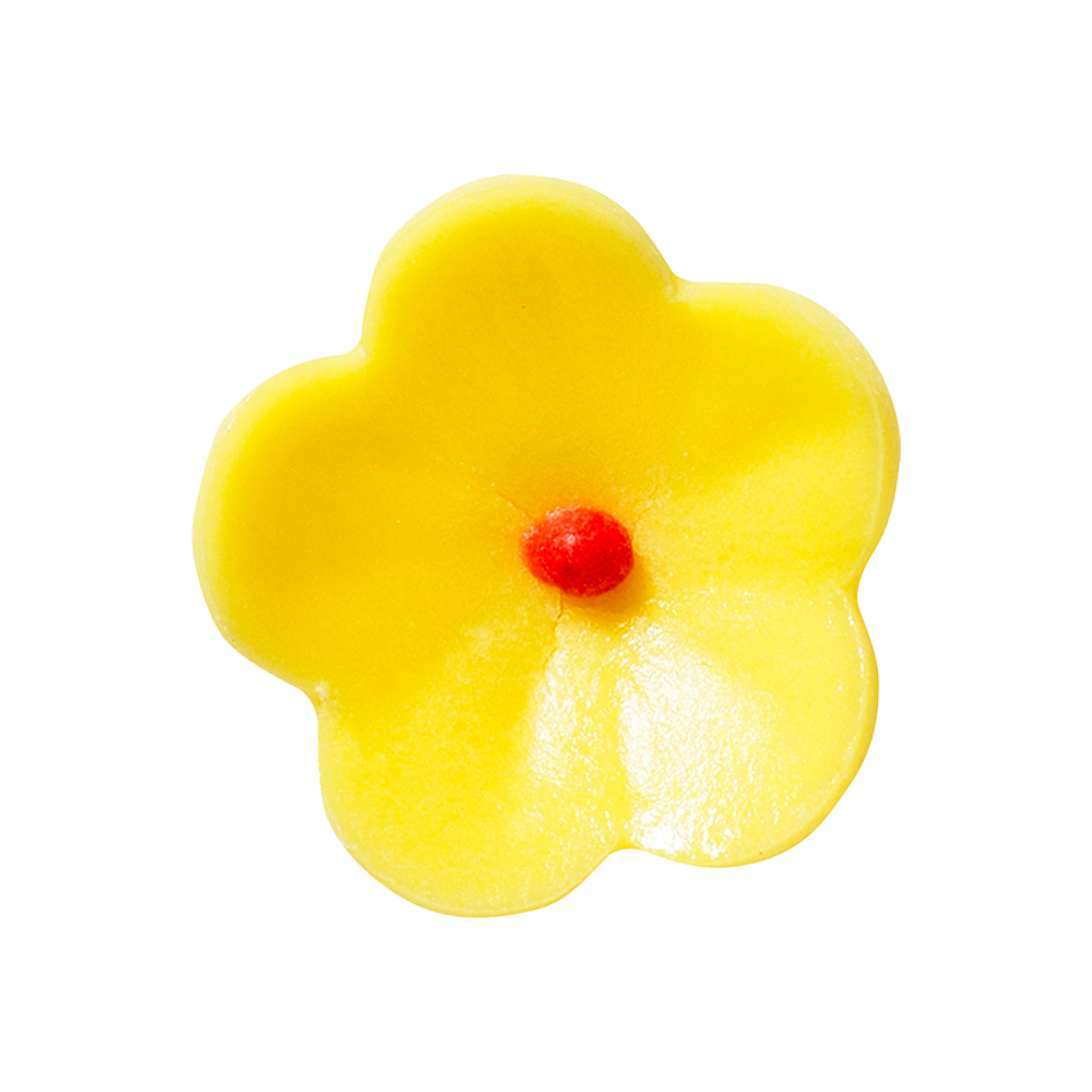 Marzipan flowers - Yellow Marzipan Flowers