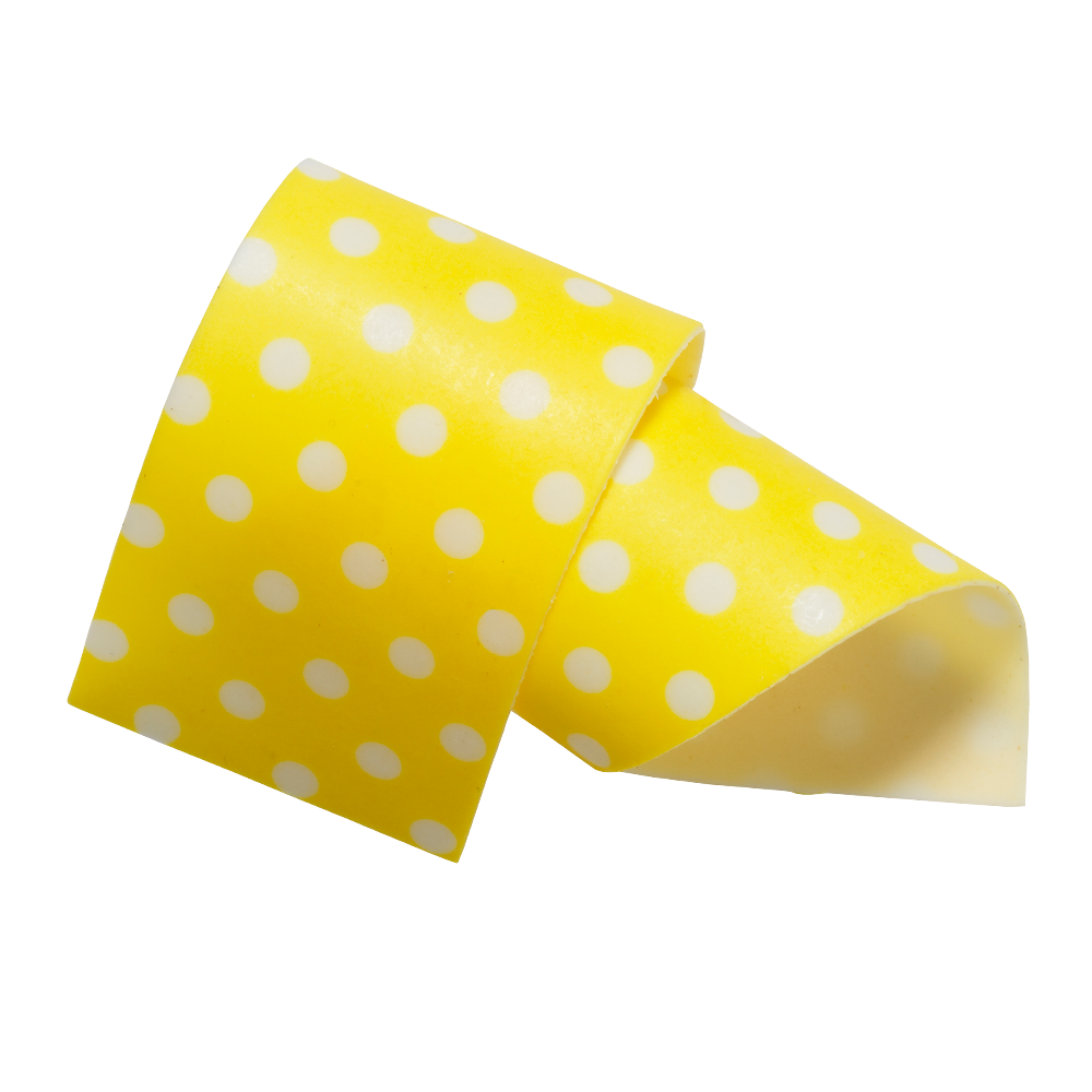 Cake collars - Marzipan Yellow Collars 50mm