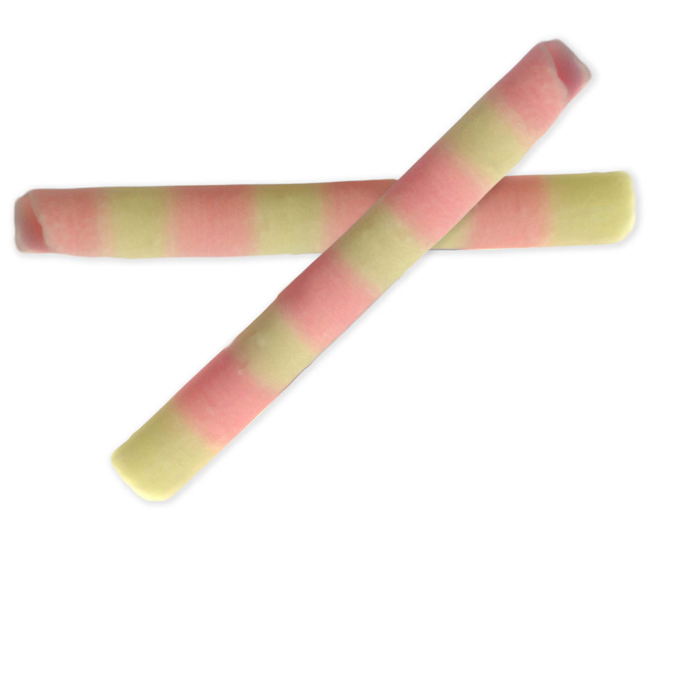 Chocolattos / rolls - Small Pink and Ivory Duo Chocolattos